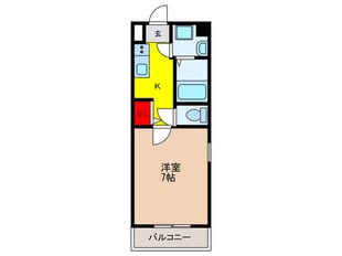 シャルム千林　二番館の物件間取画像